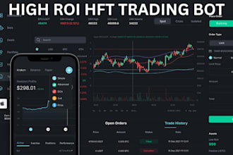 develop hft trading bot crypto trading bot arbitrage bot ai trading bot hft bot