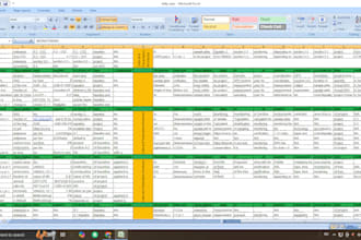 do web research, data entry, convert pdf to word, ms, excel data entry