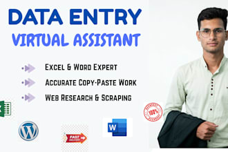 provide top notch administrative virtual assistant and data entry services