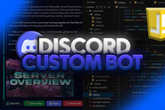 make custom discord bot for your discord server