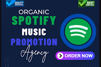 spotify music album track promotion using organic spotify album campaigns