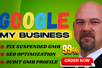 reinstate suspended google my business gmb profile with setup and SEO help