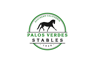 design impressive palos verdes stables logo
