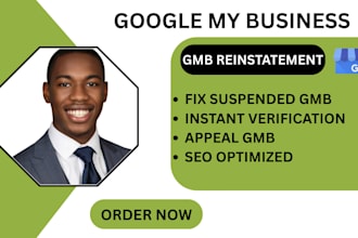 setup,reinstate suspended google my business profile,gmb profile verification