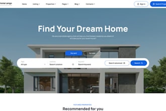 design contractor real estate investor website investment lead generation idx
