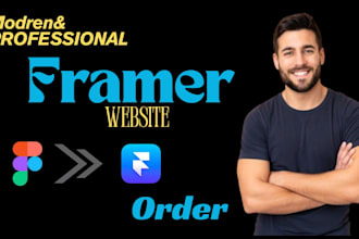 do responsive framer website and figma to framer conversion