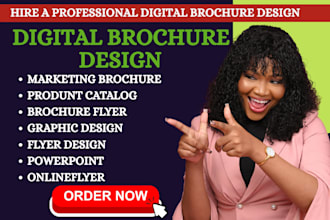 design marketing brochure product catalog flyer design digital brochure custom