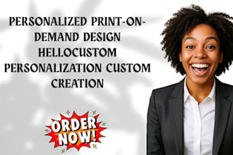 personalized print on demand designs hellocustom personalization custom design
