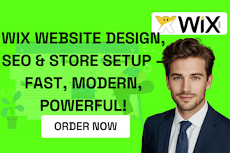 professional wix website design SEO and wix redesign expert wix online store