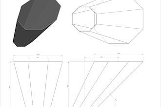 do 3d modeling in PTC creo and 2d detail drawing in autocad