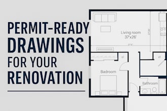 create permit ready drawings for your home renovation project