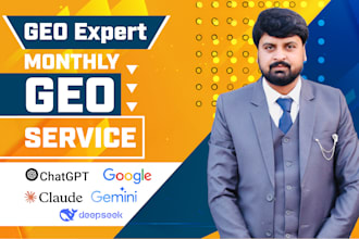 do generative engine optimization, monthly GEO service