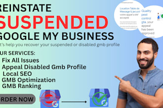 fix gbp suspension reinstate google my business profile gmb appeal for local seo