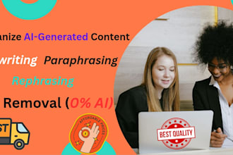 humanize ai content and manually rewrite to make it engaging and natural