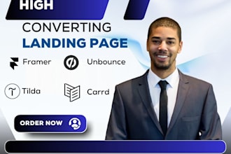 build framer landing page unbounce instapage carrd landing page oxygen builder