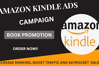 setup amazon kdp ads to promote ebook, book, amazon kindle to get sales