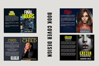 do nonfiction book cover design and ebook cover design