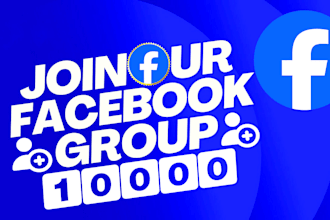 do real facebook group members join organically