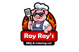 design awesome bbq food trailer logo