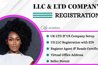 do us llc company registration, ltd, ein for us resident and non us resident