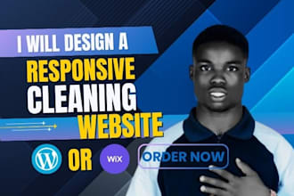 create cleaning service website, house, office website, booking koala website