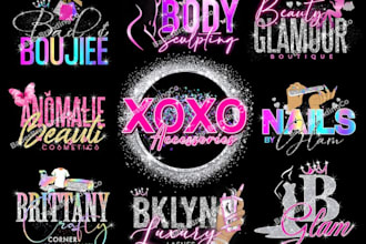 do boutique, eyelashes, beauty salon, nails, hair logo