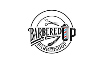 design cool barbershop logo