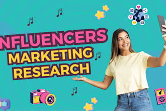 find instagram, tiktok, youtube influencer to research influencer marketing list