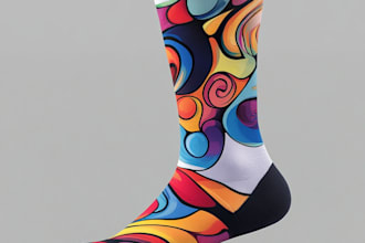 design unique socks design for your brand