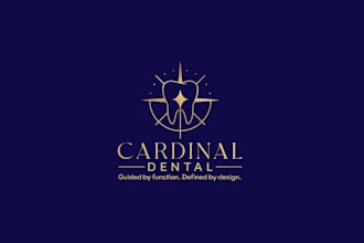 design awesome dental practice rebrand logo