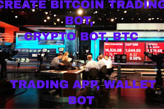 create bitcoin trading bot, crypto bot, btc trading app