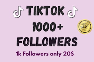 buy 1000 tiktok followers fast