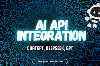 integrate openai, chatgpt, deepseek, or gpt API into your site