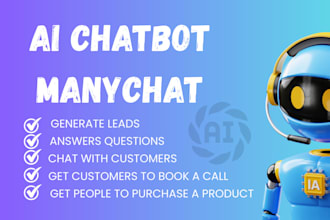 create ai chatbot for your business using chatgpt  manychat