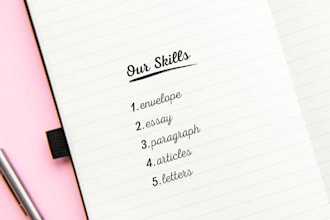 hand address, stuff, envelopes for articles, letters, essays, and para