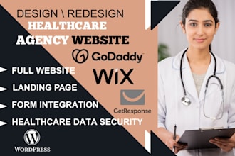 build healthcare staffing agency website, homecare website