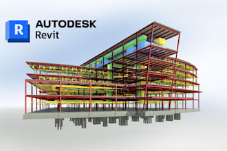 design 3d revit bim modeling, mep, plumbing, electrical and hvac plan