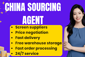 be a china sourcing agent,product sourcing from 1688