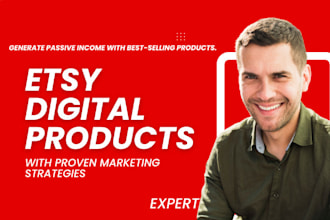setup etsy digital products shop, etsy digital product, etsy product listing SEO