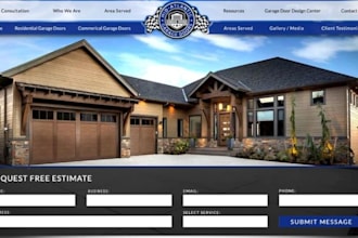 design garage door website locksmith website garage door web garage door website