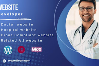 create doctor, hospital, hipaa compliant websites