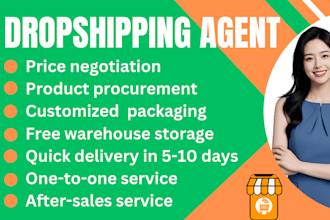 be a dropshipping agent, china sourcing, product sourcing