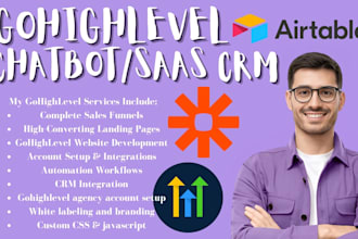 build gohigh level ai chatbot gohighlevel saas crm ghl chat widget relevance ai