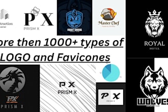 here I will mak any type of logo and favicons