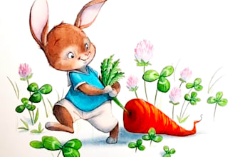 draw creative illustration with unlimited revisions