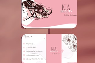 design unique and  professional business cards and visiting cards within 4 hours