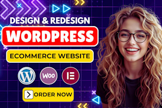build a fast, SEO optimized wordpress website or woocommerce store