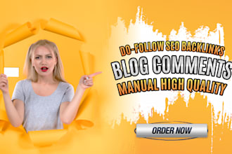 do niche relevant blog comment backlinks building service