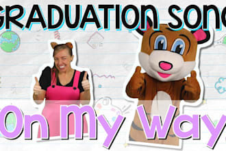 write a heartwarming graduation song for kids, siblings or classmates