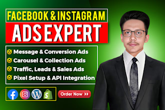 facebook instagram meta ads manager ad campaign advertising and marketing expert